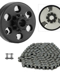 Centrifugal Go Kart Clutch 3/4 bore, 10T for 40 41 420 chain fits Mini Bike MB165 MB200 up to 6.5HP Predator 212 Honda GC GX Engines