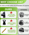 Comparison of 60 Inch Wooden Handle 2 In 1 Weed Uprooting Tool With 7 Tooth Garden Hoe features