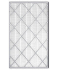 Front view of Replacement H13 True HEPA Filter For Shark Air Purifier 6 HE601 HE602 Model Easy Install Pro Grade Filter Life 1 Pack