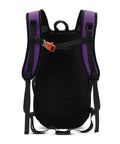 Back view of 25L Outdoor Hiking Backpack For Men With Breathable Mesh Back And Lightweight Design Tear Nylon Daypack
