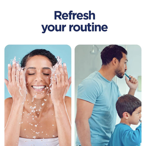 People using faucet water for daily routine, Fits Most Faucet Mounts, Long Lasting Value, Mineral Core For Fresh Flavor