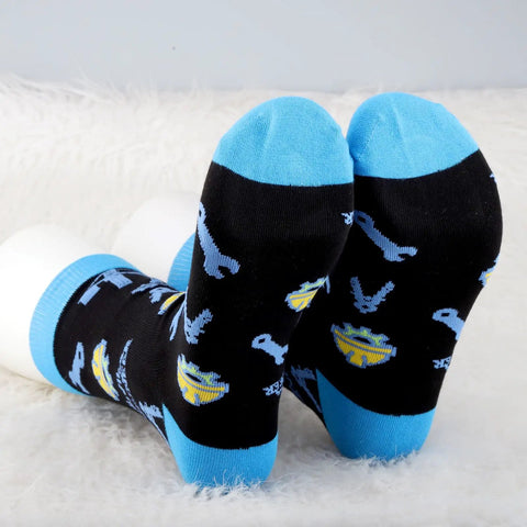 Two Pairs Civil Engineer Socks For Men And Women A Dope Gift For Civil Engineering Fans Graduation Or Office Wear Soft Cotton Blend