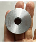 High Efficiency CBN Grinding Wheel For Metalwork With 100mm Diameter, 20mm Thick, 20mm Bore held in hand