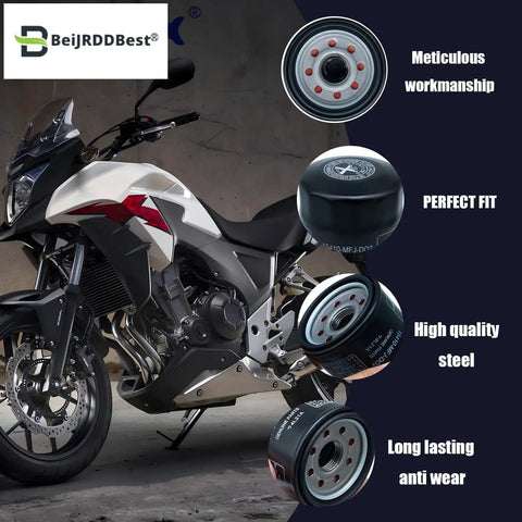 Honda Aquatrax Jetski Oil Filter Replacement 4 Pack Kit For F12 F12X R12 R12X displayed with meticulous workmanship details.
