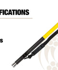 Ultralight Telescopic Pole For Electricians With Rust Resistant Fish Tape Tool Maximum Reach With Minimal Effort, 16ft extension