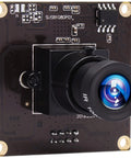Front view of Beast Mode USB 3.0 Camera Module for Full HD 1080P 50FPS, 2MP Web Cam with IMX291 sensor on circuit board.