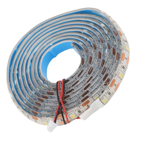 Coiled 3D Printer LED Light Strip Bar For Clear Print Visibility Flexible 1.5m Enclosure Lighting With 75 Cool White LEDs USB Powered