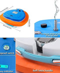 3 Hour Scuba Ventilator System With Mask Mount features waterproof switch, battery indicator, soft latex handle, compact design