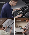 Dual Lens 1080P Endoscope Camera With Light 4.3 Inch IPS Display And 16.5 Foot Snake Cable used in automotive, HVAC, plumbing