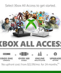 Certified Refurbished Xbox One S Rig Packed With A Huge One Terabyte Drive Featuring Sick Gears 5 Bundle Plus Dope Wireless Controller For Next Gen Living Room Setup And Major Backward Play Vibes. Xbox All Access promotional image with console and games displayed.