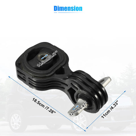 Honda Civic Lower Rod Torque Engine Mount Replacement For 2006 To 2011 Gas And CNG Direct Fit Stops The Clunking Noise