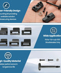 Clamp Jaw Kit For TLR Seven Sub And TLR Eight Sub Flashlights 1913 Short Model Exact Replacement Built For Rugged Duty