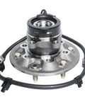 2WD Front Wheel Bearing Hub Assembly With ABS Sensor Fits 2004-2008 GMC Canyon And 2004-2008 Chevy Colorado Plus 2006 Isuzu i-280 2007-2008 i-290 i-370 Front Wheel Hub Replacement