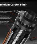 Premium carbon filter for 2.3x2.3 Ft Grow Tent Kit With 28 By 28 By 63 Inch Frame SF1000 Full Spectrum Dimmable Led Grow Light Complete Grow Tent System.