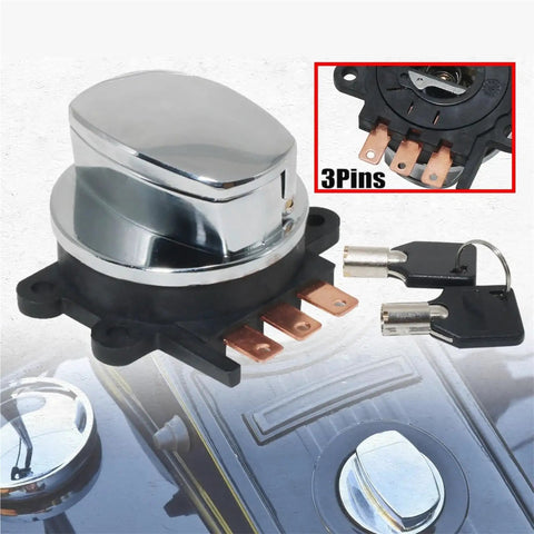 Ignition Starter Switch With Key For FXDWG Wide Glide Dyna And Softail Models Fit FXDWG3 CVO FXDWGI FXST OEM Lock Kit