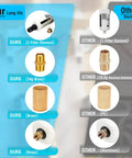 Comparison of Pro Grade Heavy Duty Air Pressure Regulator components with auto and semi auto drain dual filter water separator
