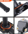 Engine Oil Level Sensor Direct Fit for BMW 1 Series 3 Series 5 Series 6 Series 7 Series X3 X5 Vehicles, close-up of connector and base
