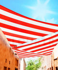 USA Flag Sun Shade Sail Right Triangle Canopy Built Tough For Outdoor Patio Carport UV Block UV Resistant Heavy Duty 12x12x17 ft