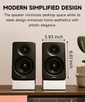 M60 Desktop Bluetooth Speaker With 66W RMS Output, Hi Res Audio And Hi Res Wireless Audio, LDAC Support, compact design on stand