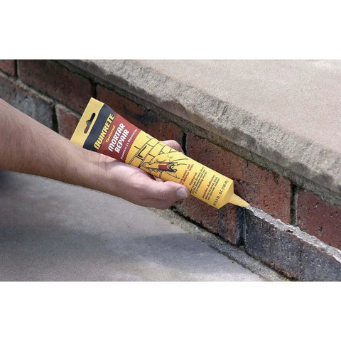Mortar Repair Sealant For Tuckpointing And Sealing Joints, Sanded Acrylic Formula 5.5 oz used on brick mortar joint