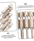 Top Rated 1 Set Triangle Screwdriver Bit Kit With Magnetic Precision Heads For Electric And Pneumatic Tools Perfect For AC Units, Computers, Dirt Bikes, And Chainsaws To Nail Any Tight Job Smoothly, steel triangle bits