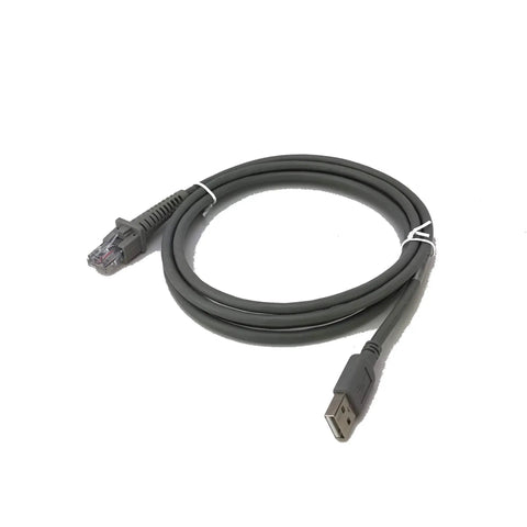 USB cable from Omnidirectional Barcode Scanner Kit With Stand And Cables For 1D 2D And Postal Codes USB RS232 Keyboard Wedge Plug And Play