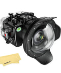 Underwater Housing For Sony FX3 And FX30 With WA005F 6 Inch Dome Port Kit 130ft Waterproof Case For Scuba Diving
