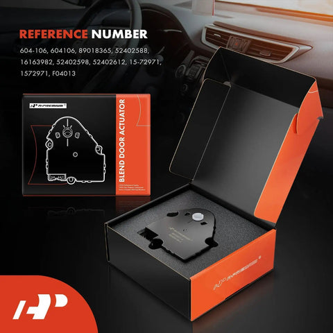 HVAC Blend Door Actuator For Chevy GMC Buick Cadillac Hummer Isuzu Olds Pontiac And More 1994 To 2014 packaging open view