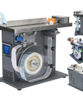 Heavy Duty Semi Automatic Labeling Machine For Corner Sealing 90 Degree Angle with PLC control, designed for round bottles.