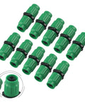 Expandable Garden Hose Repair Kit With Dual Channel Fittings For Leaks On Five Eighth And Three Quarter Inch Hoses Plastic Quick Connect Accessories Pack Of Ten