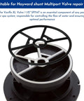 Vari Flo XL Valve One And A Half Inch SP714T O Ring Gasket Rebuild Kit for Hayward Multiport Valve SP714T SPX0714CA close-up view