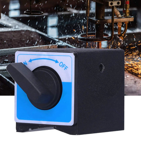 Heavy Duty Magnetic Base Kit with switch type 60Kg pull, high hardness indicator holder, pro grade tool for wire cutting and welding.