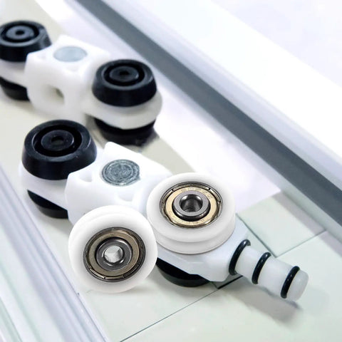 Smooth 1.5 Inch Small Ball Bearing Rollers With Deep Groove Steel Design For Skateboard Wheels And Industrial Machinery Gear, Featuring Durable Nylon Construction For Long Lasting Performance And Quick Setup Jobs.