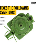 203843 Pressure Sensor for Speed Queen Washer, replaces AP6783077 202470 PS16982793, shown in green, top view