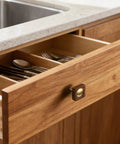 Kick Up Your Home Decor Game With Four Slick Bronze And Walnut Wood Cabinet Knobs Featuring Tight Vintage Style Brass Drawer Pulls For Kitchen And Dresser Cabinets.