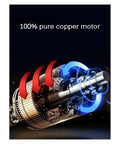 Inner view of 100% pure copper motor used in Rock Solid Portable Electric Wire Stripper Machine for efficient cable stripping.