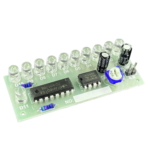 Beginner Soldering Practice Kit For DIY Electronics Training Board Learn Oscillators Counters And Frequency Dividers Hands On