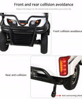 Front and rear collision avoidance on Adult Two Seater Electric Golf Cart With Dope 800W Motor And Hella Spacious Cargo Tray.