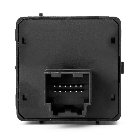 Transfer Case Switch For 2014 2020 Chevy Silverado 1500 And GMC Sierra 1500 Limited 4X4 Replacement Part, Fits 4X4 Suburban Tahoe Yukon, And More, 100 Percent Functionally Tested, Part Numbers 22752189 23228433 84254255 1S15373. black plastic connector back view