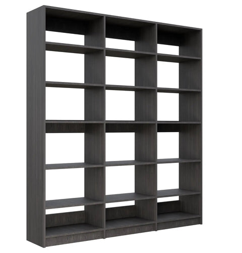 Wall Mount Three Shelf Tower Kit Game Changer Vertical Storage Rack For Compact Pantry Or Closets Built Different Grey Steel Shelving Unit Easy Install Knockout Space Saver