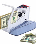 Portable Money Counter Machine Mini Bill Counter For Fast Cash Counting Lightweight Pocket Sized Currency Counter