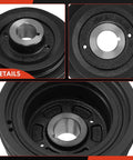 Engine Harmonic Balancer Crankshaft Pulley Compatible With Nissan Pathfinder 1996 2000 V6 3.3L And Infiniti QX4 1997 2000 details