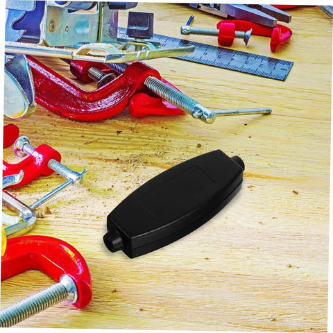 20 Pack ABS Plastic Enclosure Box in black on workbench with tools, ideal for electronics projects PCB housing.