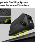Waterproof Top Tube Bag For Bike With Magnetic Closure, Dynamic Stability System, Stress Enhanced Structure, Quick Release