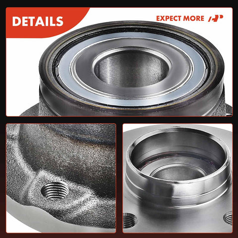 Rear Wheel Bearing And Hub Assembly For Ram ProMaster City 2015 2016 2017 2018 2019 2020 2021 2022 heavy duty close-up