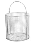 Shineofi Stainless Steel Cleaning Basket For Ultrasonic Machines Heat Resistant Precision Perforated Dip And Drain Tray for delicate items.