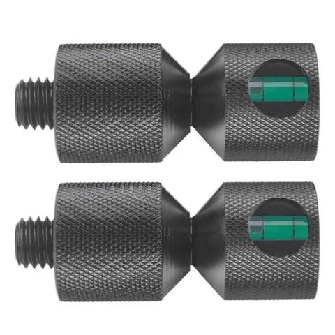 Rock Solid 4Pcs Two Hole Flange Alignment Pins Set Made From Heavy Duty Aluminum 6061 For Precise Industrial Assembly And Mechanical Fixing Jobs In Red Or Black Finish, durable black knobs with level.