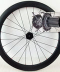 Carbon Fiber 700C Wheelset With 38mm Or 50mm Rim, Road Bike Disc Brake Compatible, 20/24H, Quick Release Front 100mm Rear 135mm