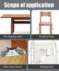 Scope of application showing Heavy Duty Stainless Steel Corner Brackets Set, 24 Pack Triangular Shelf Supports for furniture reinforcement