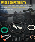 Fire Ball 300 Repair Kit 238286 for 5:1 pumps showing included O-rings, seals, and components for Graco models 203857, 203872.